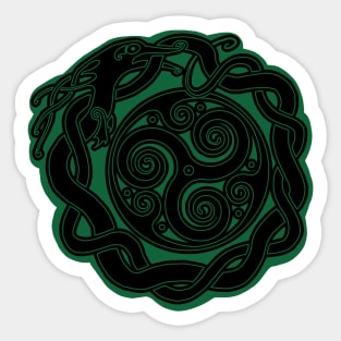Jormungand_Green Sticker